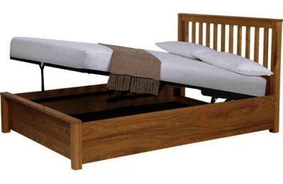 Waldren Ottoman Kingsize Bed Frame - Ash